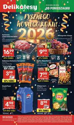 Delikatesy Centrum - gazetka promocyjna Gazetka  do środy 07.01