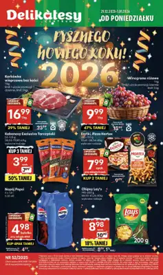 Delikatesy Centrum - gazetka promocyjna Gazetka  do środy 07.01