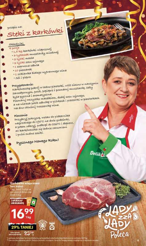 Delikatesy Centrum - gazetka promocyjna Gazetka  do środy 07.01 - strona 9