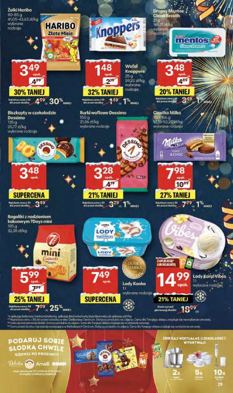 Delikatesy Centrum - gazetka promocyjna Gazetka  do środy 07.01 - strona 29