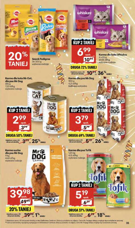 Delikatesy Centrum - gazetka promocyjna Gazetka  do środy 07.01 - strona 35