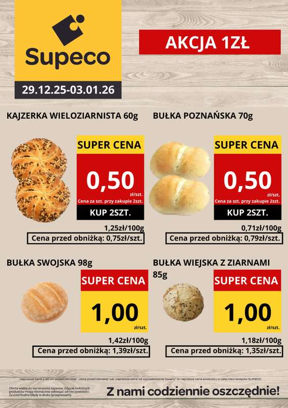 Supeco - gazetka promocyjna Oferta tygodnia od poniedziałku 29.12 do soboty 03.01 - strona 2