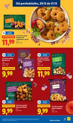 Lidl - gazetka promocyjna Oferta od poniedziałku od poniedziałku 29.12 do środy 31.12 - strona 39