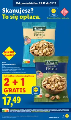 Lidl - gazetka promocyjna Oferta od poniedziałku od poniedziałku 29.12 do środy 31.12 - strona 11