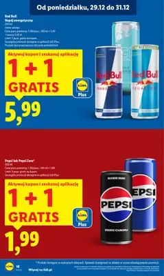 Lidl - gazetka promocyjna Oferta od poniedziałku od poniedziałku 29.12 do środy 31.12 - strona 16