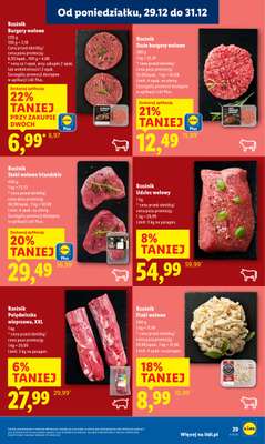 Lidl - gazetka promocyjna Oferta od poniedziałku od poniedziałku 29.12 do środy 31.12 - strona 29