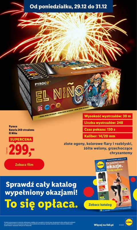 Lidl - gazetka promocyjna Oferta od poniedziałku od poniedziałku 29.12 do środy 31.12 - strona 21