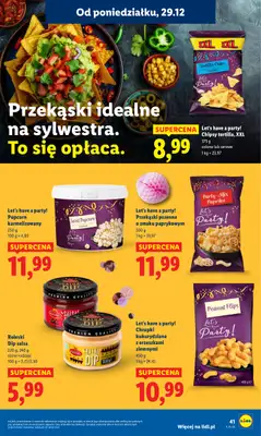 Lidl - gazetka promocyjna Oferta od poniedziałku od poniedziałku 29.12 do środy 31.12 - strona 41