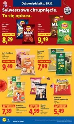 Lidl - gazetka promocyjna Oferta od poniedziałku od poniedziałku 29.12 do środy 31.12 - strona 48