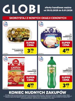 Globi - gazetka promocyjna Gazetka Globi  do poniedziałku 05.01 - strona 2