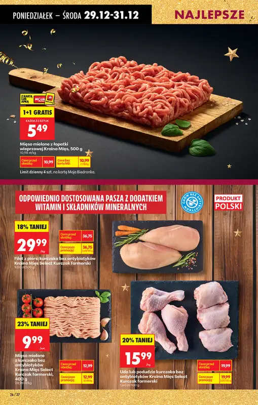 Biedronka - gazetka promocyjna Od poniedziałku od poniedziałku 29.12 do niedzieli 04.01 - strona 34