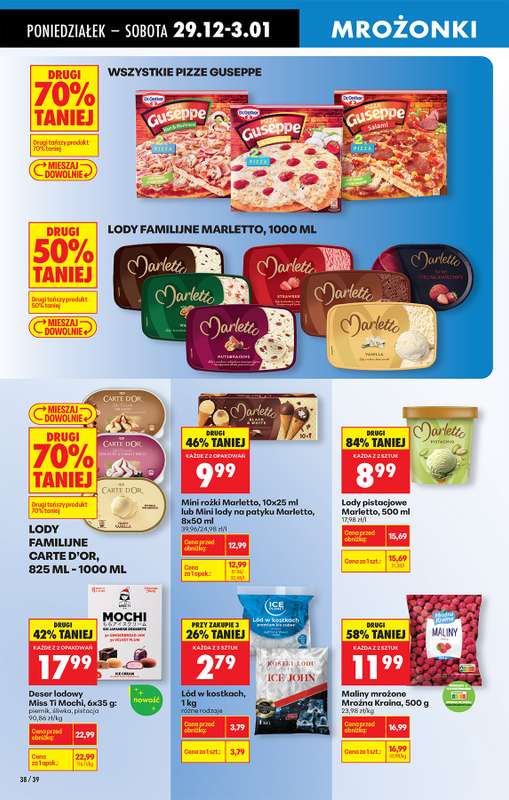 Biedronka - gazetka promocyjna Od poniedziałku od poniedziałku 29.12 do niedzieli 04.01 - strona 48