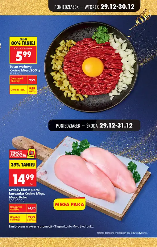 Biedronka - gazetka promocyjna Od poniedziałku od poniedziałku 29.12 do niedzieli 04.01 - strona 9