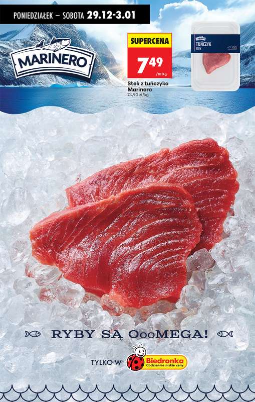 Biedronka - gazetka promocyjna Od poniedziałku od poniedziałku 29.12 do niedzieli 04.01 - strona 40