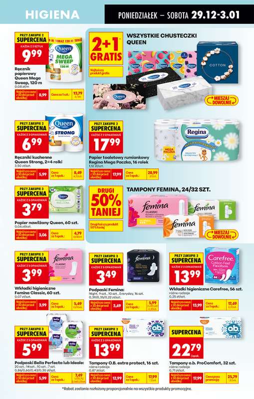 Biedronka - gazetka promocyjna Od poniedziałku od poniedziałku 29.12 do niedzieli 04.01 - strona 71