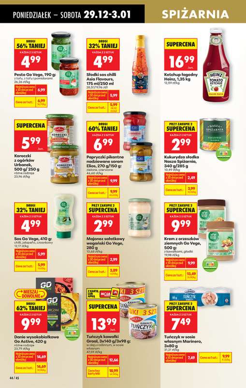 Biedronka - gazetka promocyjna Od poniedziałku od poniedziałku 29.12 do niedzieli 04.01 - strona 54