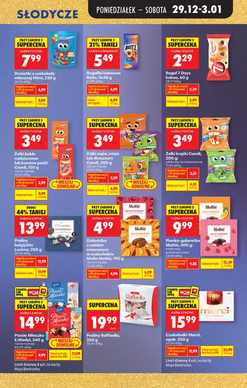 Biedronka - gazetka promocyjna Od poniedziałku od poniedziałku 29.12 do niedzieli 04.01 - strona 57