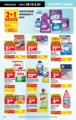 Biedronka - gazetka promocyjna Od poniedziałku, Z ladą tradycyjną od poniedziałku 29.12 do niedzieli 04.01 - strona 72