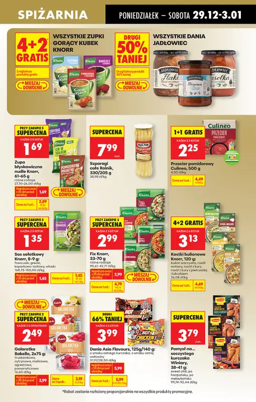 Biedronka - gazetka promocyjna Od poniedziałku, Z ladą tradycyjną od poniedziałku 29.12 do niedzieli 04.01 - strona 53