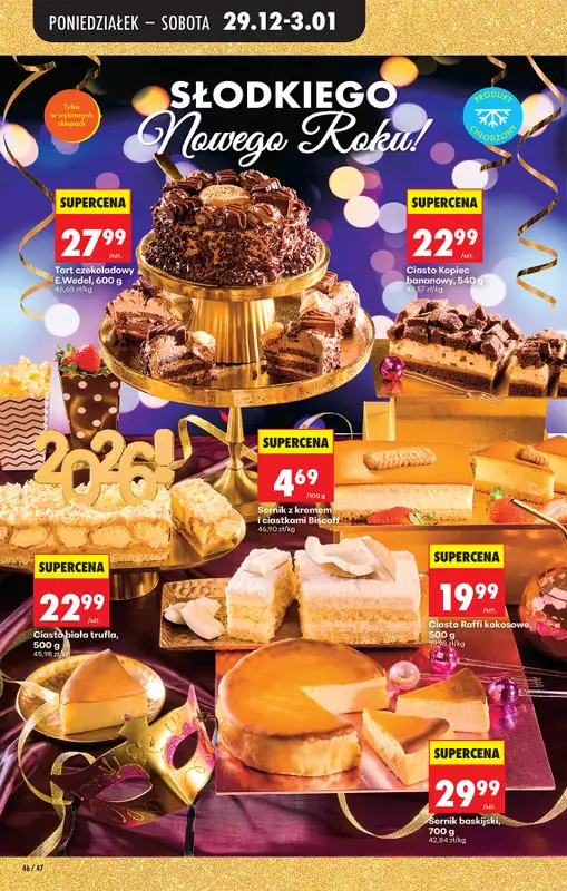 Biedronka - gazetka promocyjna Od poniedziałku, Z ladą tradycyjną od poniedziałku 29.12 do niedzieli 04.01 - strona 56