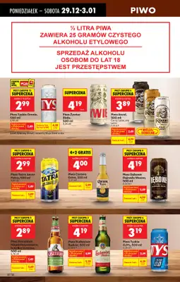 Biedronka - gazetka promocyjna Od poniedziałku, Z ladą tradycyjną od poniedziałku 29.12 do niedzieli 04.01 - strona 64