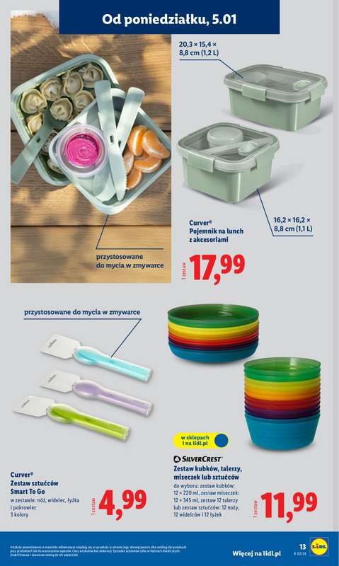 Lidl - gazetka promocyjna Katalog od poniedziałku 05.01 do soboty 10.01 - strona 15