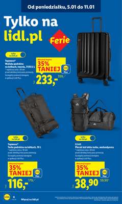 Lidl - gazetka promocyjna Katalog od poniedziałku 05.01 do soboty 10.01 - strona 8