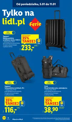 Lidl - gazetka promocyjna Katalog od poniedziałku 05.01 do soboty 10.01 - strona 8