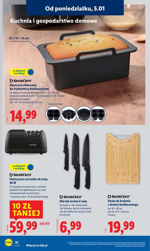 Lidl - gazetka promocyjna Katalog od poniedziałku 05.01 do soboty 10.01 - strona 12
