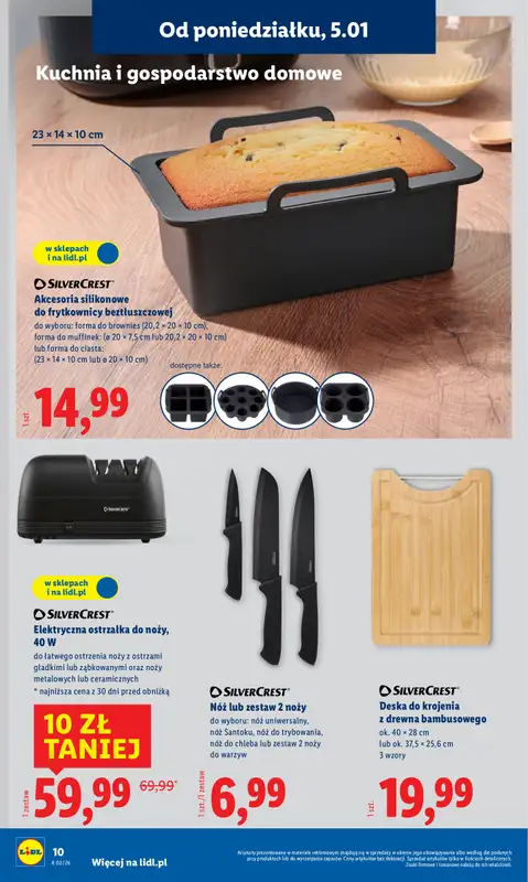 Lidl - gazetka promocyjna Katalog od poniedziałku 05.01 do soboty 10.01 - strona 12