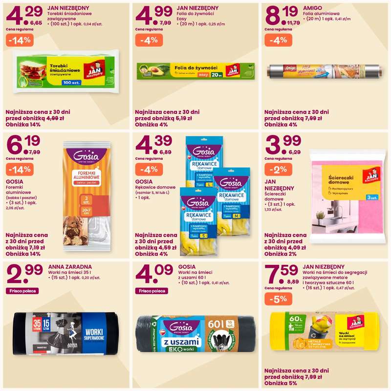 Frisco - gazetka promocyjna Gazetka od poniedziałku 29.12 do niedzieli 11.01 - strona 29