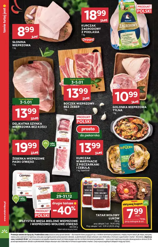 Stokrotka - gazetka promocyjna Gazetka Supermarket od poniedziałku 29.12 do środy 07.01 - strona 16