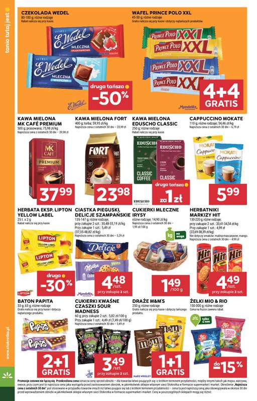 Stokrotka - gazetka promocyjna Gazetka Supermarket od poniedziałku 29.12 do środy 07.01 - strona 24