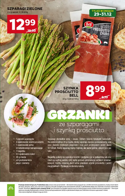 Stokrotka - gazetka promocyjna Gazetka Supermarket od poniedziałku 29.12 do środy 07.01 - strona 11