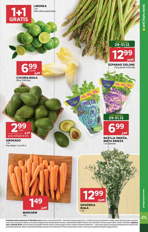 Stokrotka - gazetka promocyjna Gazetka Supermarket od poniedziałku 29.12 do środy 07.01 - strona 13