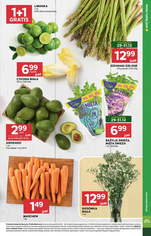 Stokrotka - gazetka promocyjna Gazetka Supermarket od poniedziałku 29.12 do środy 07.01 - strona 13