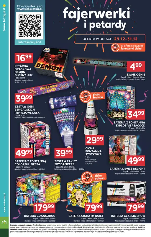 Stokrotka - gazetka promocyjna Gazetka Market od poniedziałku 29.12 do środy 07.01 - strona 18