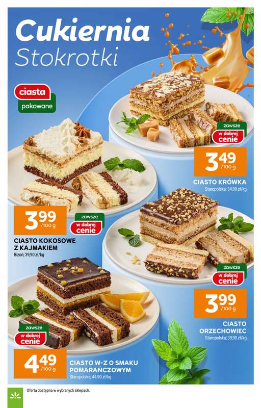 Stokrotka - gazetka promocyjna Gazetka Market od poniedziałku 29.12 do środy 07.01 - strona 8