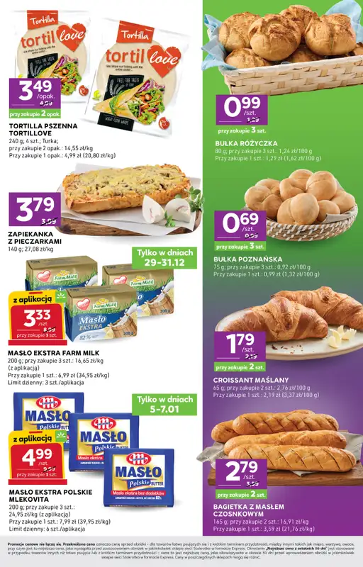 Stokrotka - gazetka promocyjna Gazetka Express od poniedziałku 29.12 do środy 07.01 - strona 3