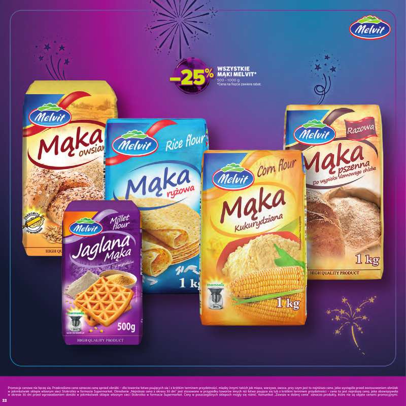 Stokrotka - gazetka promocyjna Katalog Sylwester  do środy 14.01 - strona 22