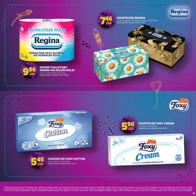 Stokrotka - gazetka promocyjna Katalog Sylwester  do środy 14.01 - strona 33