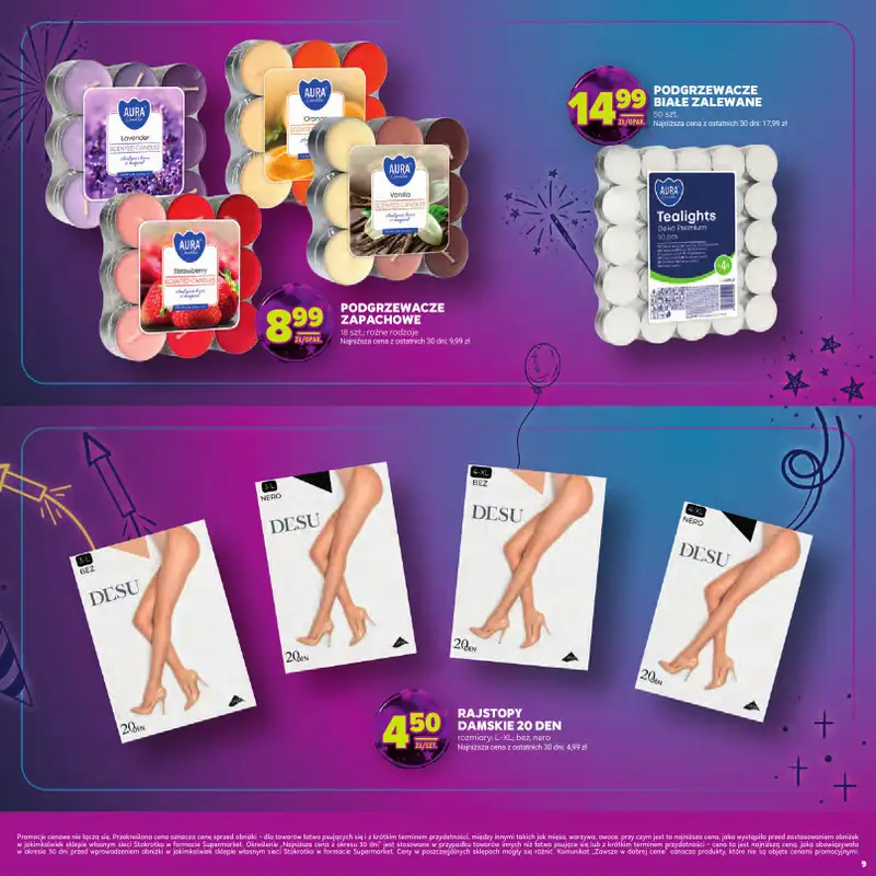 Stokrotka - gazetka promocyjna Katalog Sylwester  do środy 14.01 - strona 9