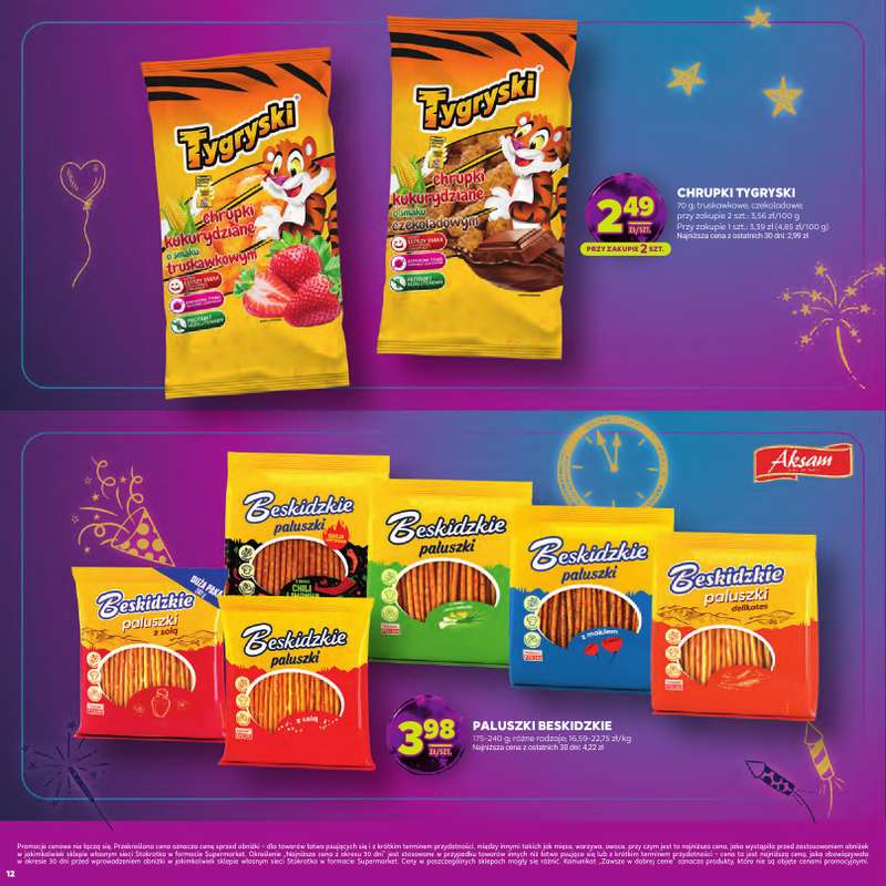 Stokrotka - gazetka promocyjna Katalog Sylwester  do środy 14.01 - strona 12