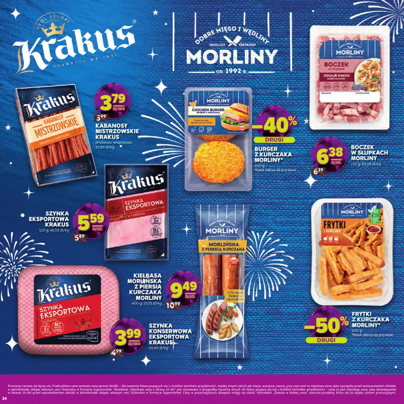 Stokrotka - gazetka promocyjna Katalog Sylwester  do środy 14.01 - strona 24