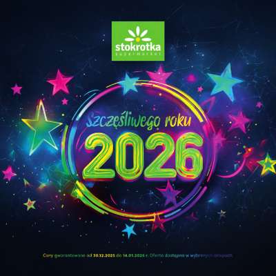 Stokrotka - gazetka promocyjna Katalog Sylwester  do środy 14.01