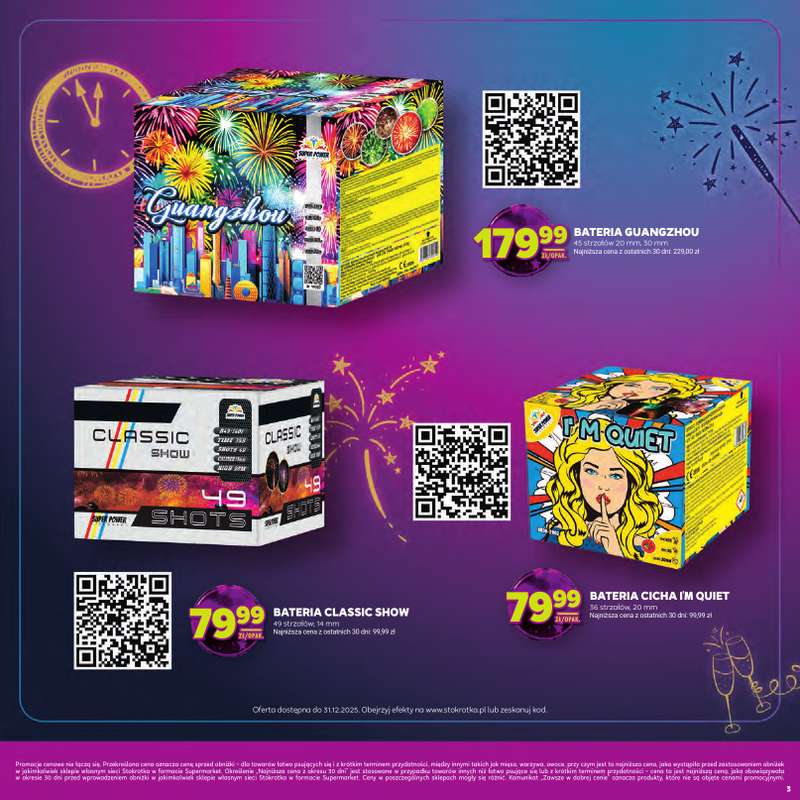Stokrotka - gazetka promocyjna Katalog Sylwester  do środy 14.01 - strona 3