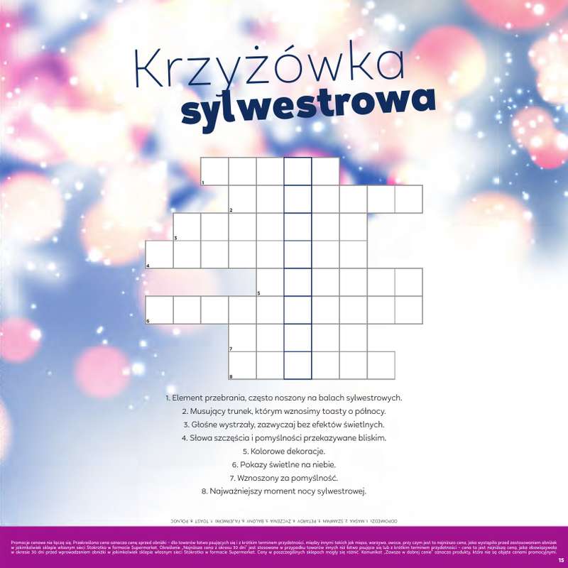 Stokrotka - gazetka promocyjna Katalog Sylwester  do środy 14.01 - strona 15