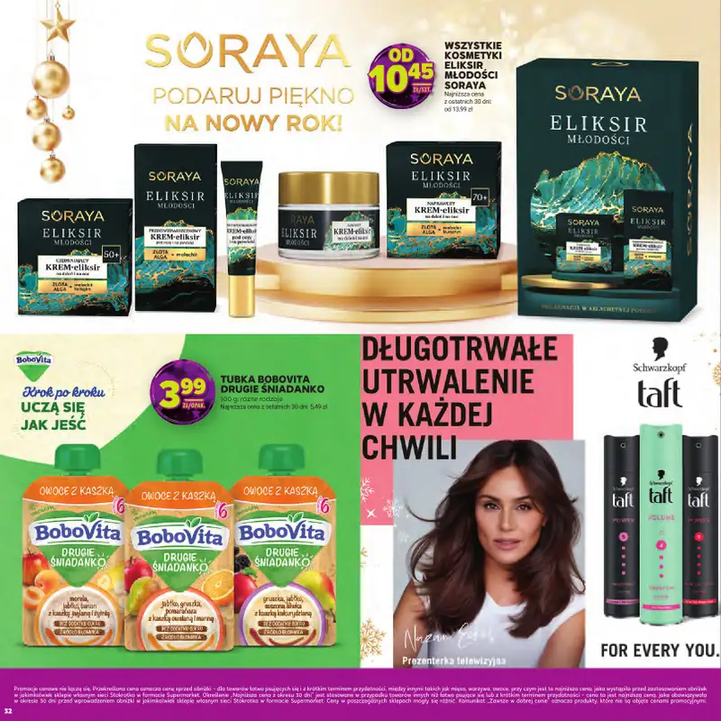 Stokrotka - gazetka promocyjna Katalog Sylwester  do środy 14.01 - strona 32