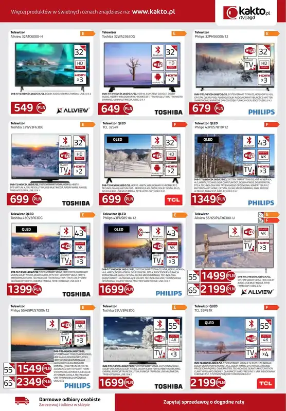 kakto.pl - gazetka promocyjna Gazetka od czwartku 01.01 do soboty 31.01 - strona 7