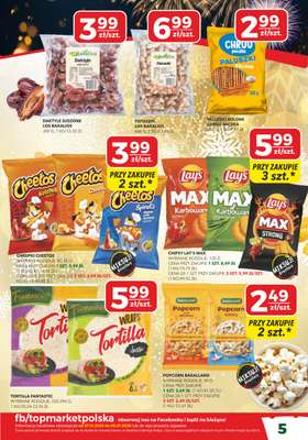 Top Market - gazetka promocyjna Gazetka od poniedziałku 29.12 do poniedziałku 05.01 - strona 5